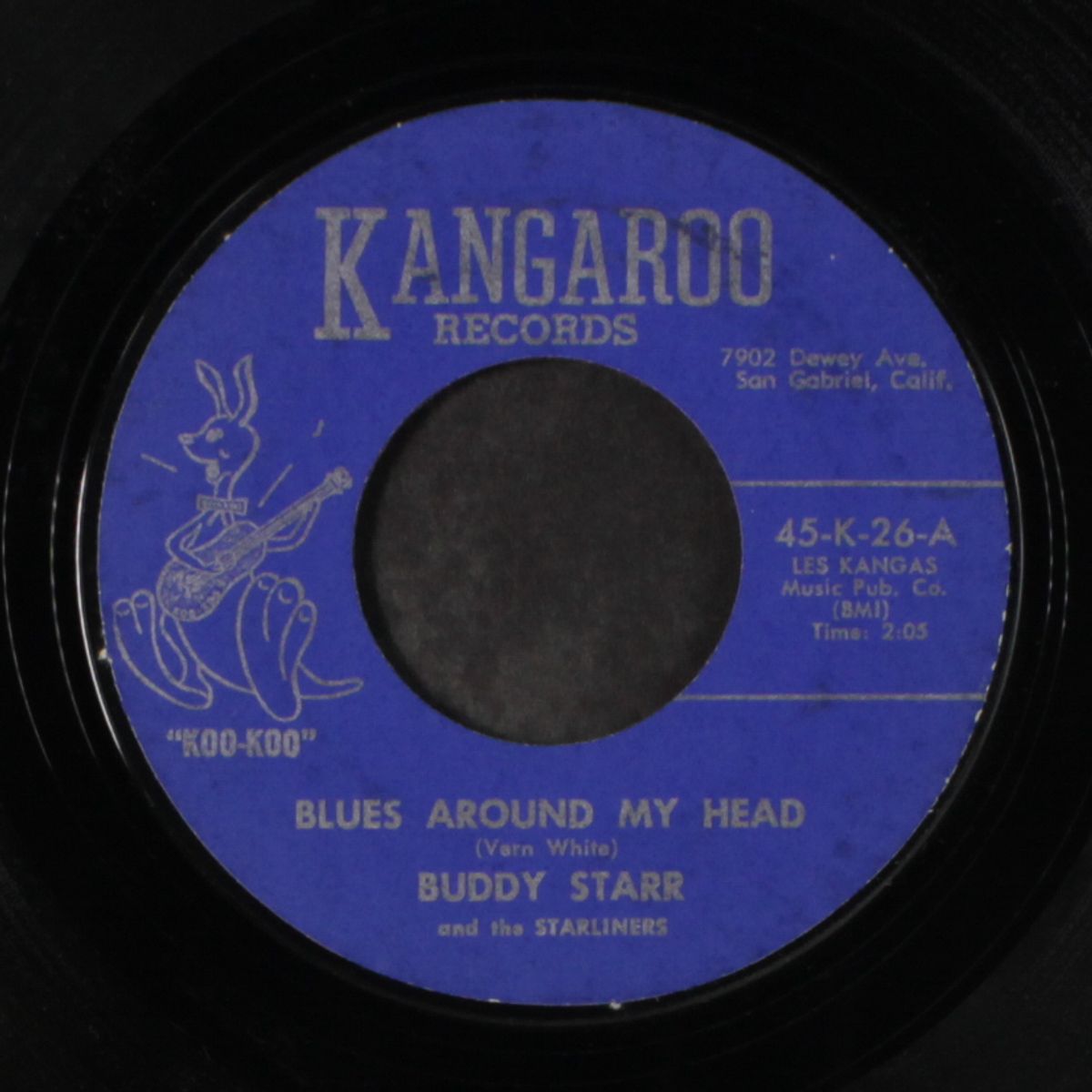 blues around my head / hold it by BUDDY STARR