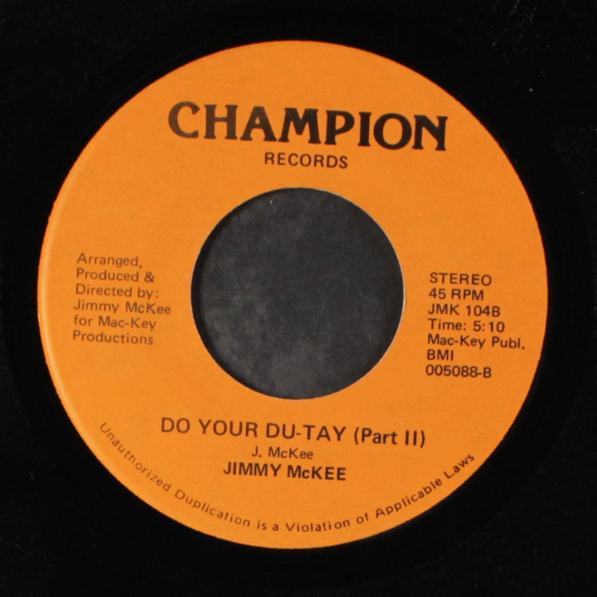 do your du-tay / part 2 by JIMMY MCKEE