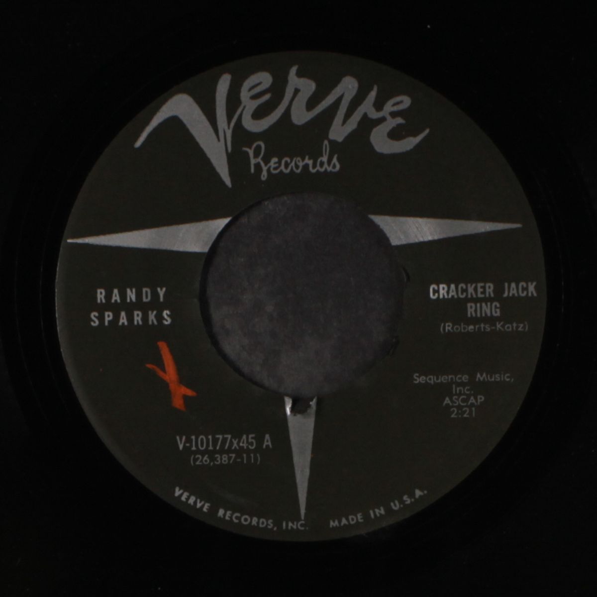 cracker jack ring / make her mine by RANDY SPARKS