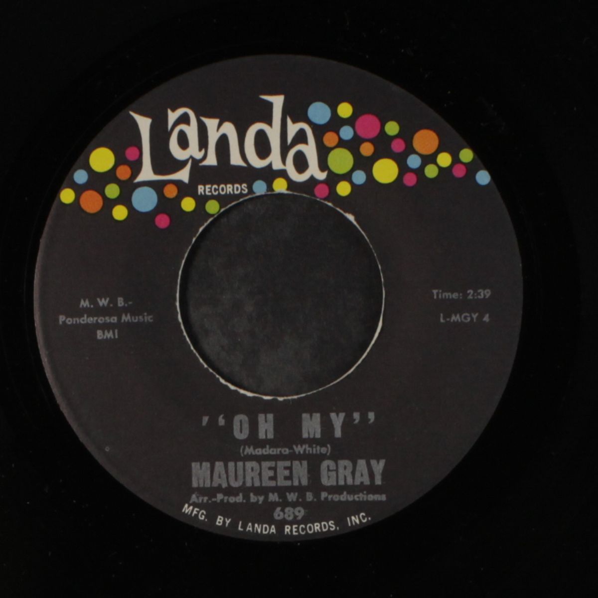 dancin' the strand / oh my by MAUREEN GRAY