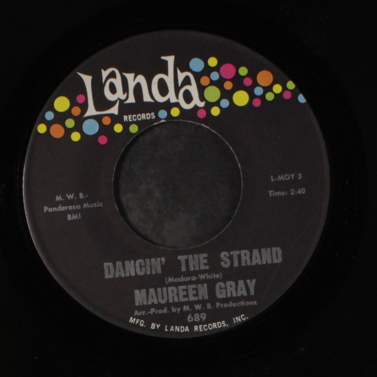 dancin' the strand / oh my by MAUREEN GRAY