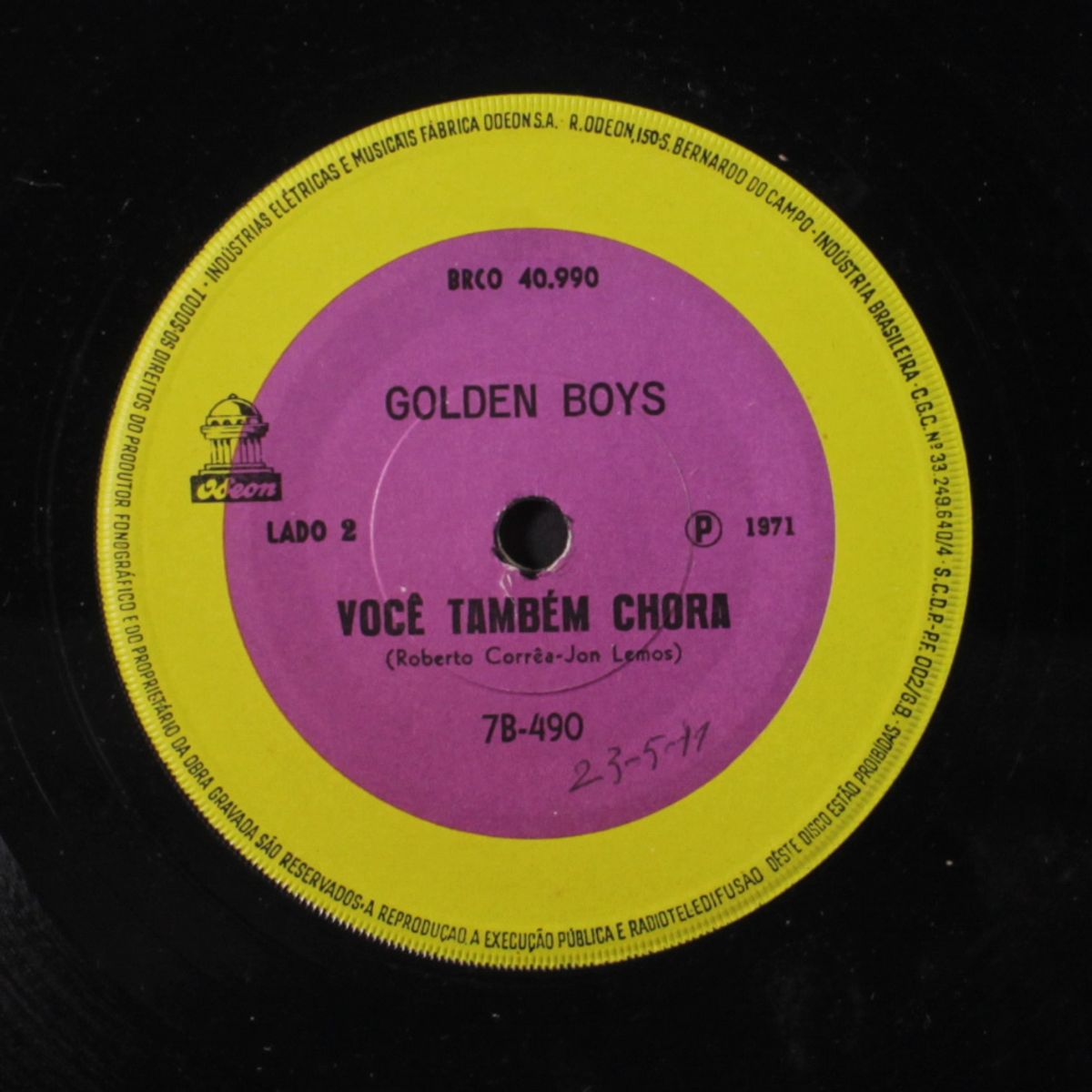 so vou criar galinha / voce tambem chora by GOLDEN BOYS