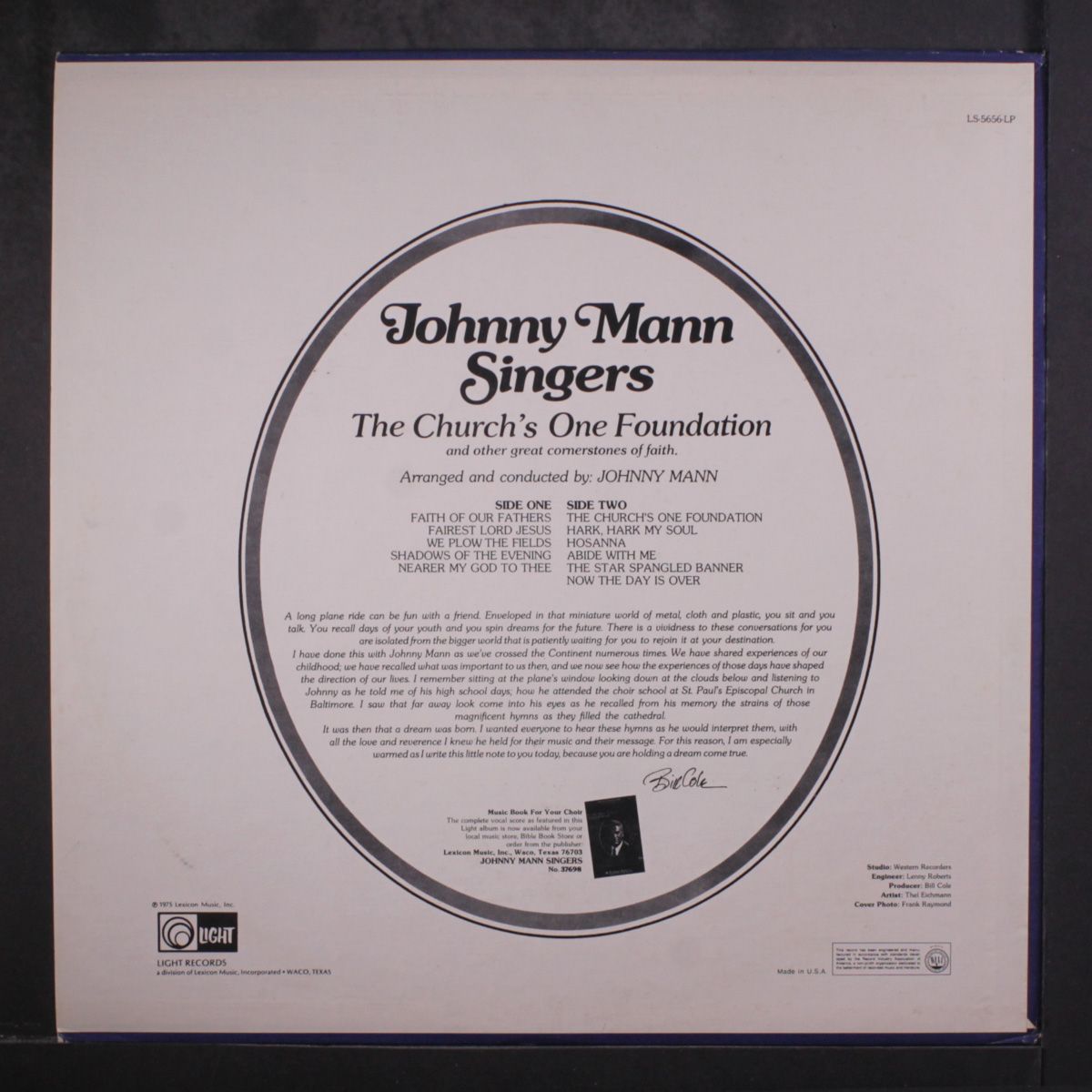 the church's one foundation by JOHNNY MANN SINGERS