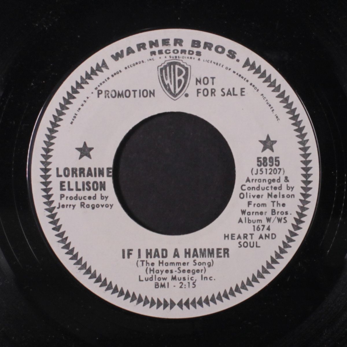 if i had a hammer / heart and soul by LORRAINE ELLISON