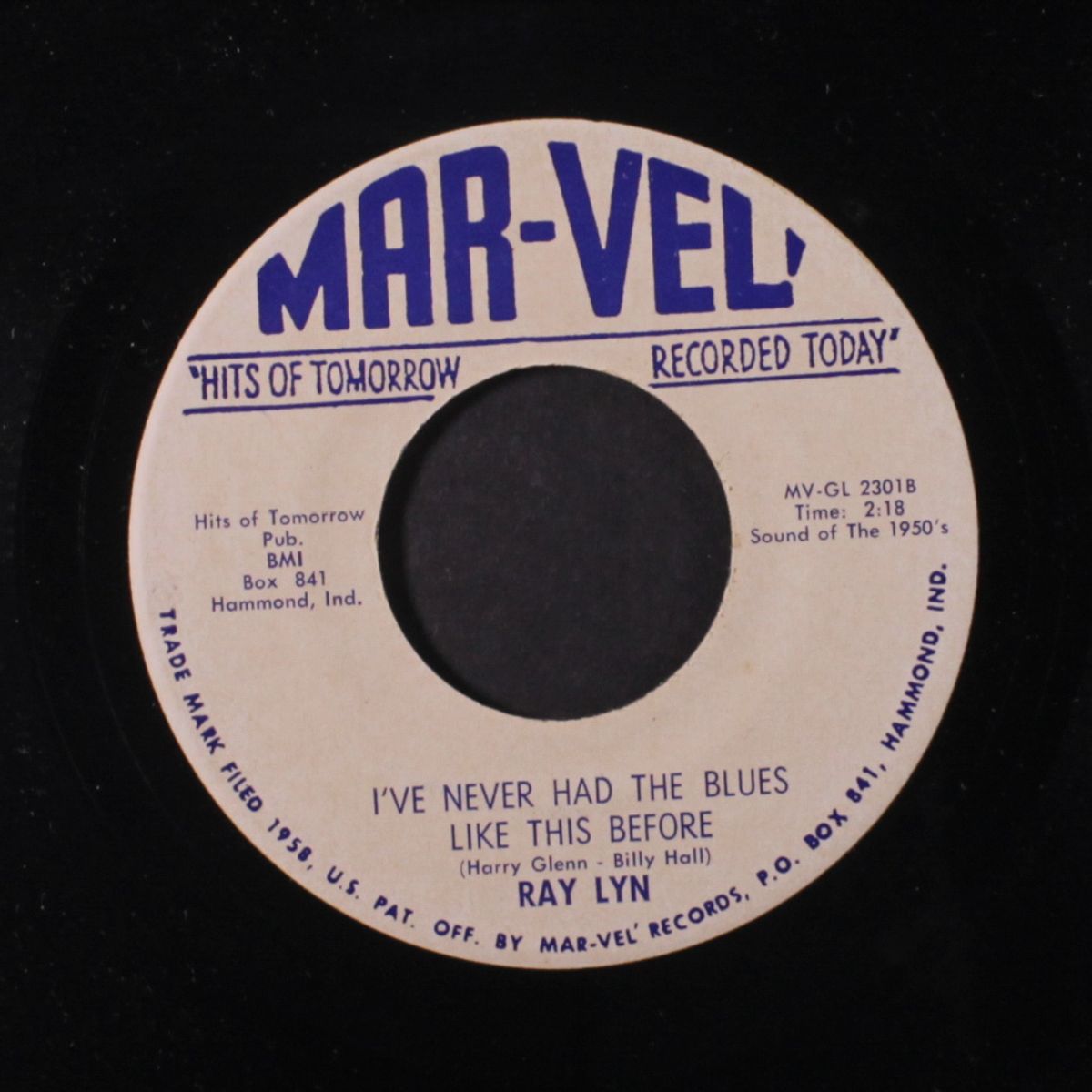 your old love affair / i've never had the blues like this before by RAY LYN