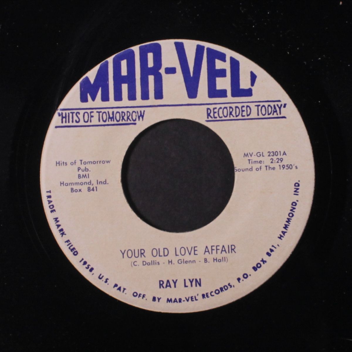 your old love affair / i've never had the blues like this before by RAY LYN