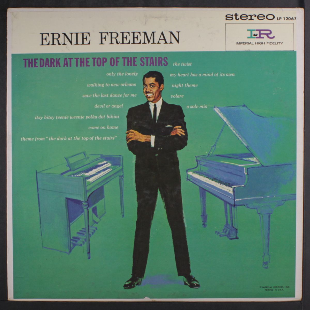 the dark at the top of the stairs by ERNIE FREEMAN