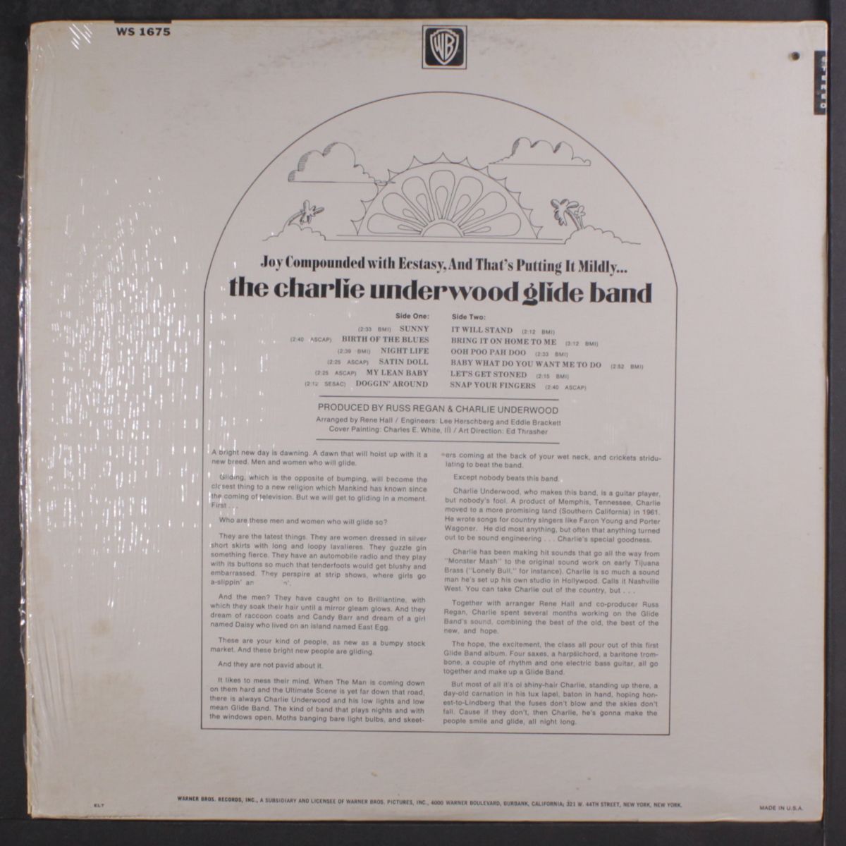 birth of a sound by CHARLIE UNDERWOOD GLIDE BAND