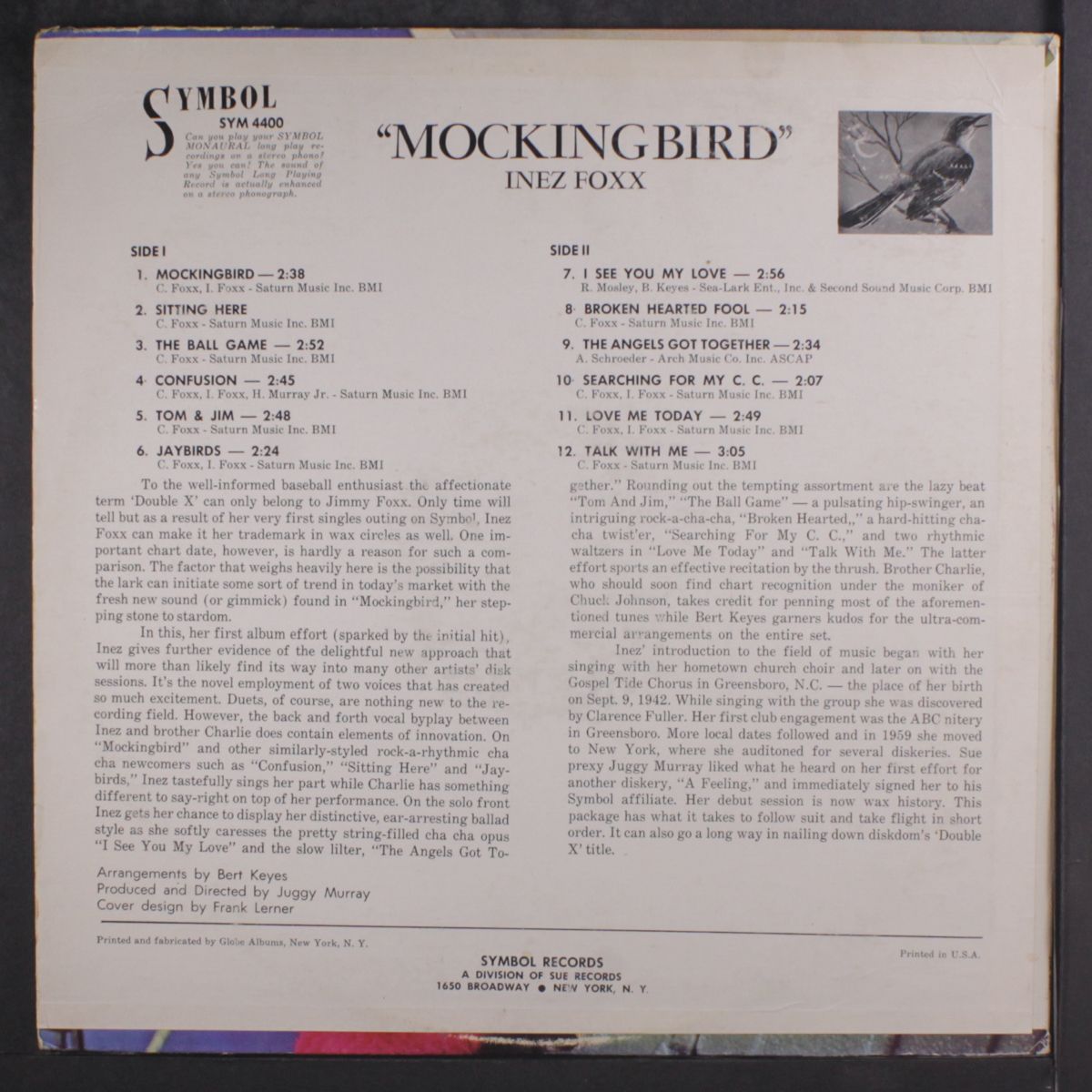 mockingbird by INEZ FOXX