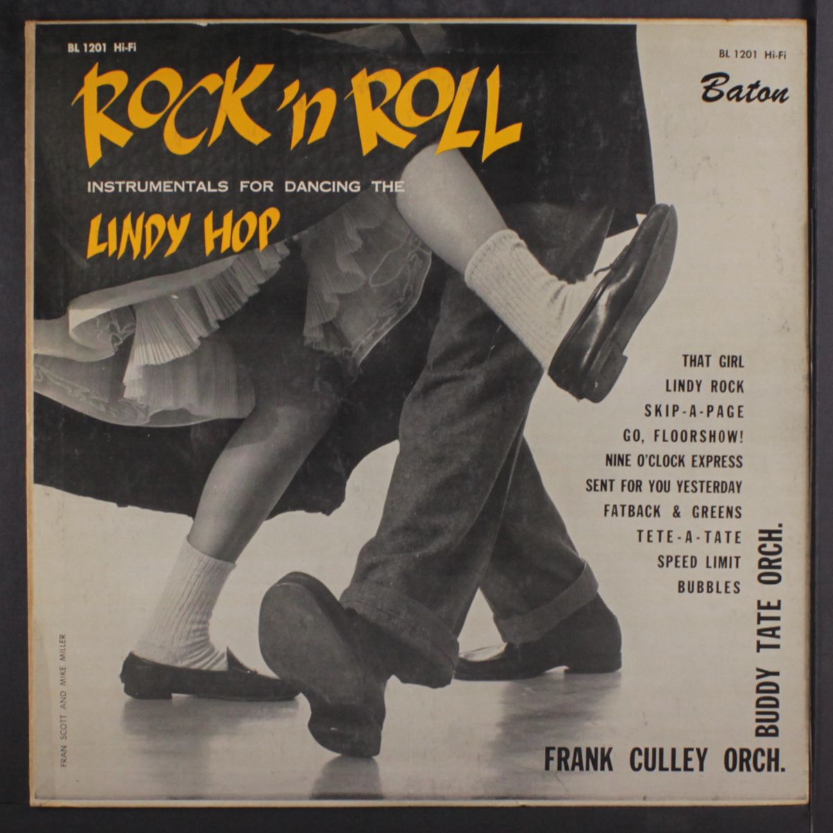 rock 'n' roll instrumentals for dancing by FRANK CULLEY & BUDDY TATE