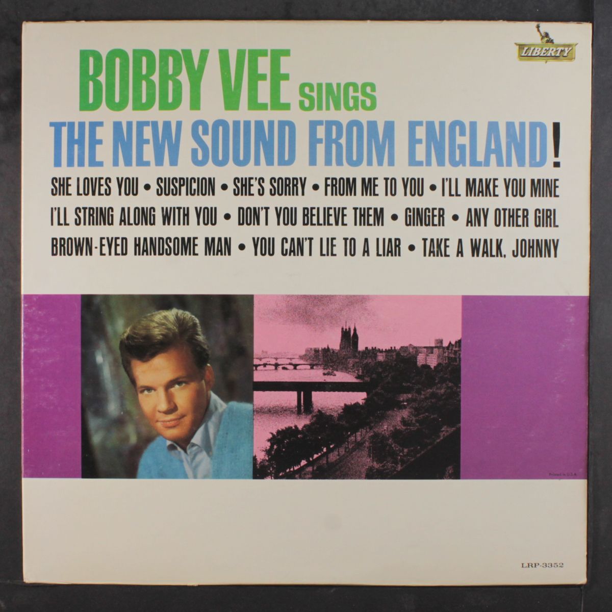 sings the new sound from england! by BOBBY VEE