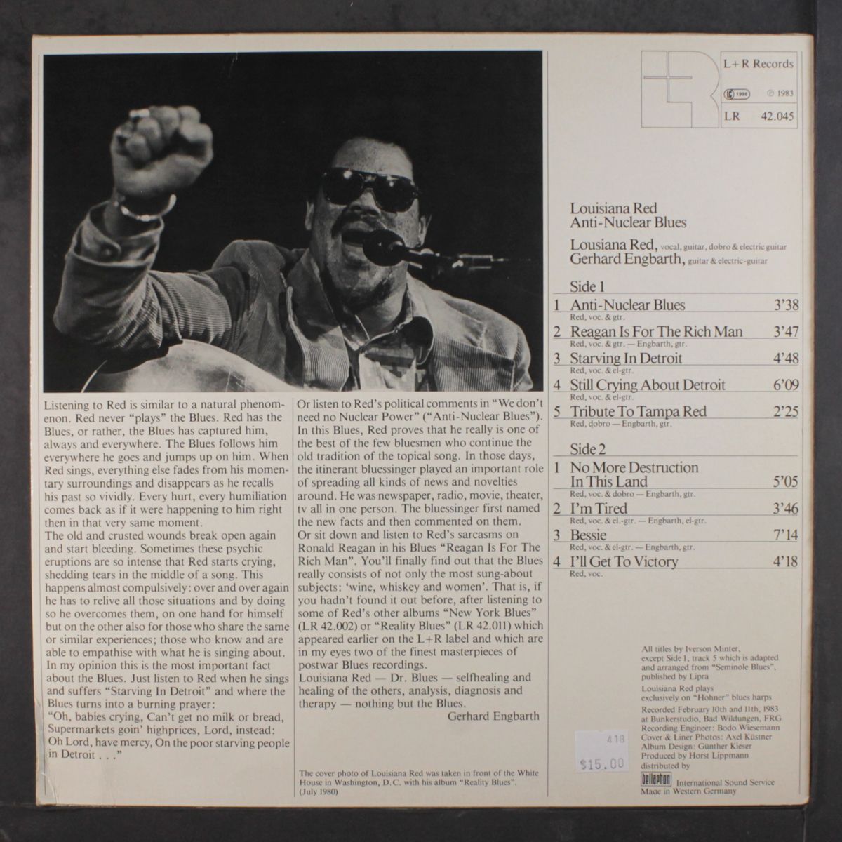 anti-nuclear blues by LOUISIANA RED