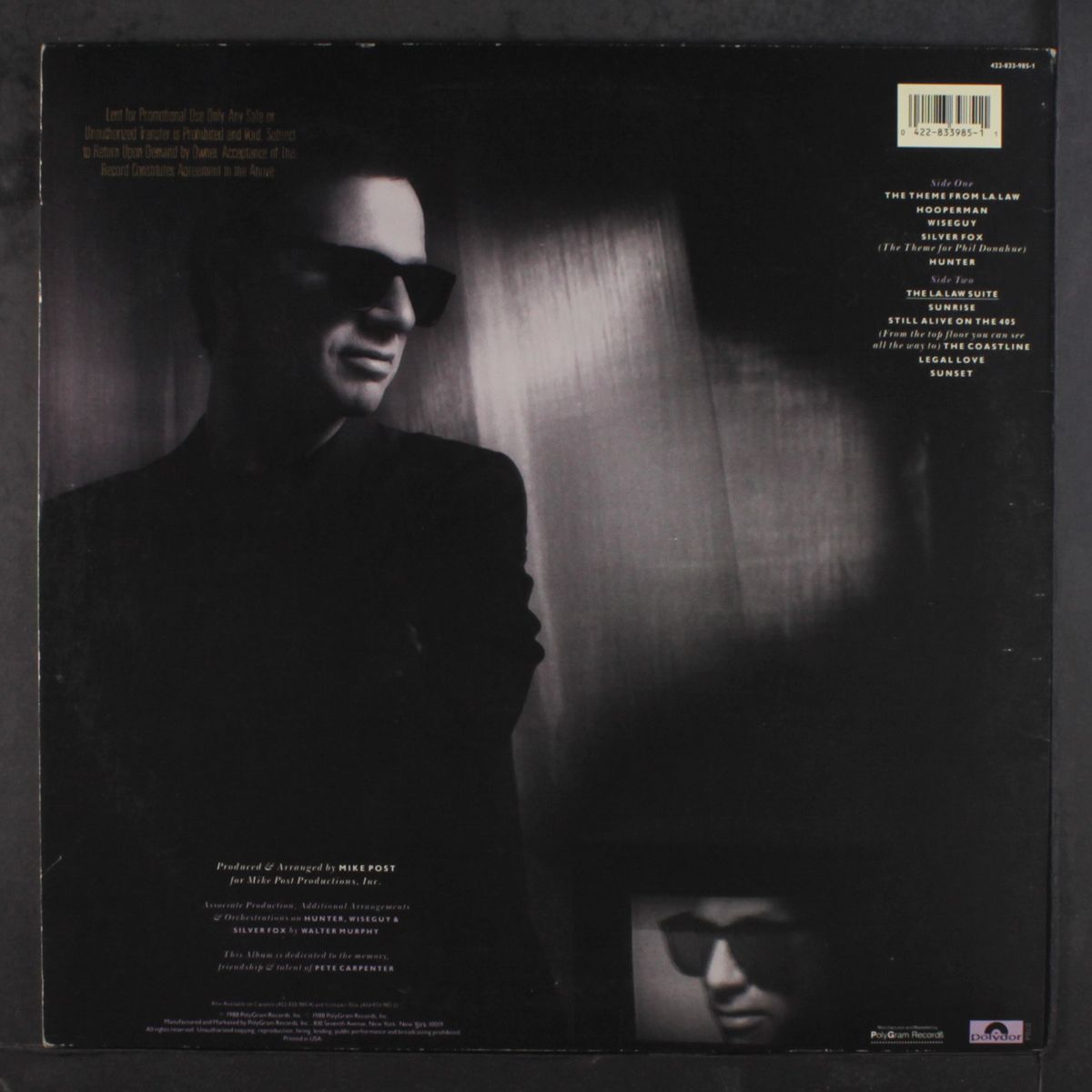music from l.a., law and otherwise by MIKE POST