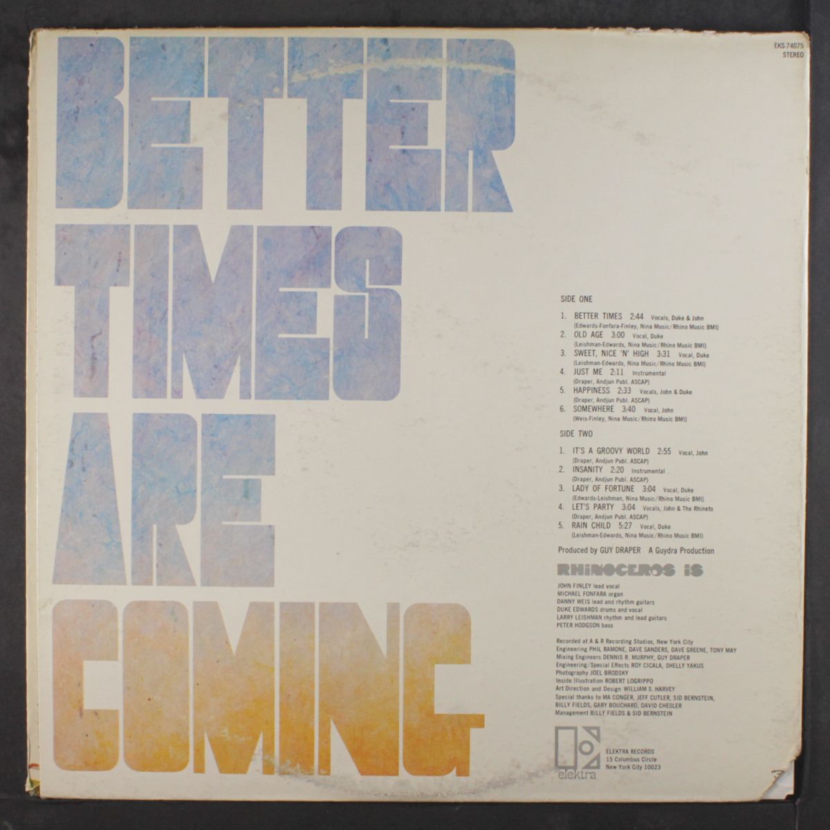 better times are coming by RHINOCEROS