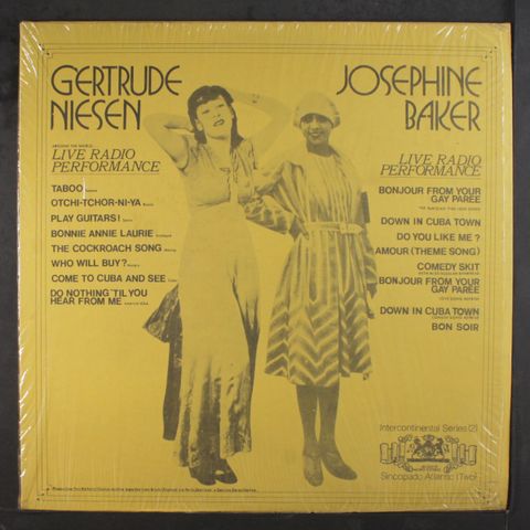 GERTRUDE NIESEN / JOSEPHINE BAKER