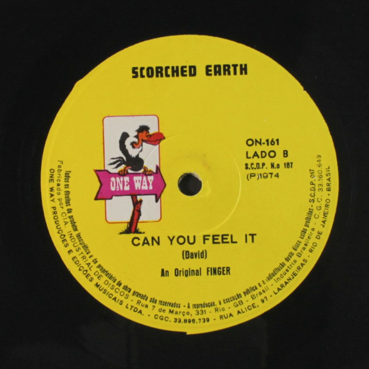 on the run / can you feel it by SCORCHED EARTH