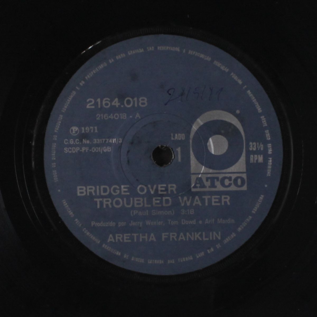 bridge over troubled water / brand new me by ARETHA FRANKLIN