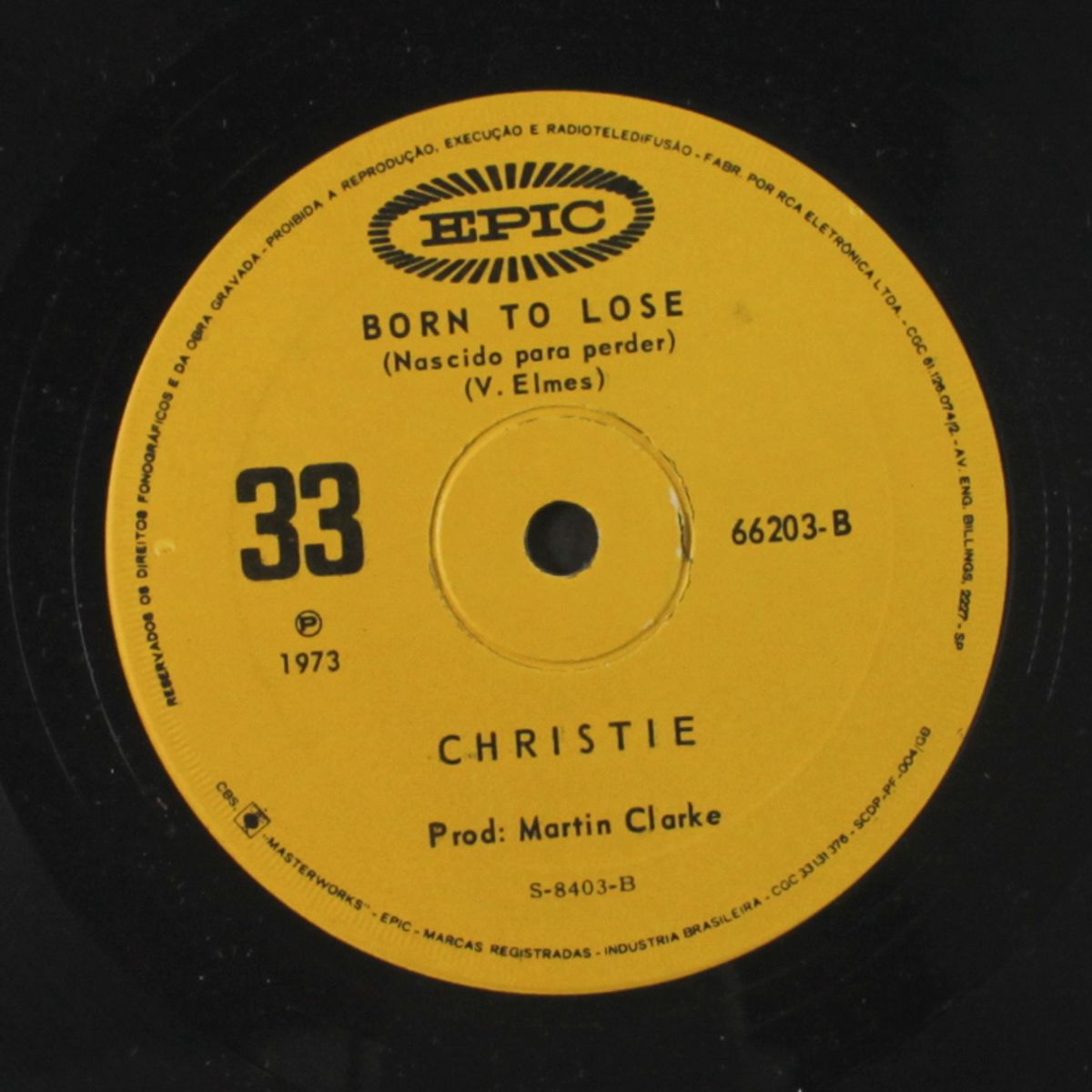 fools gold / born to lose by CHRISTIE