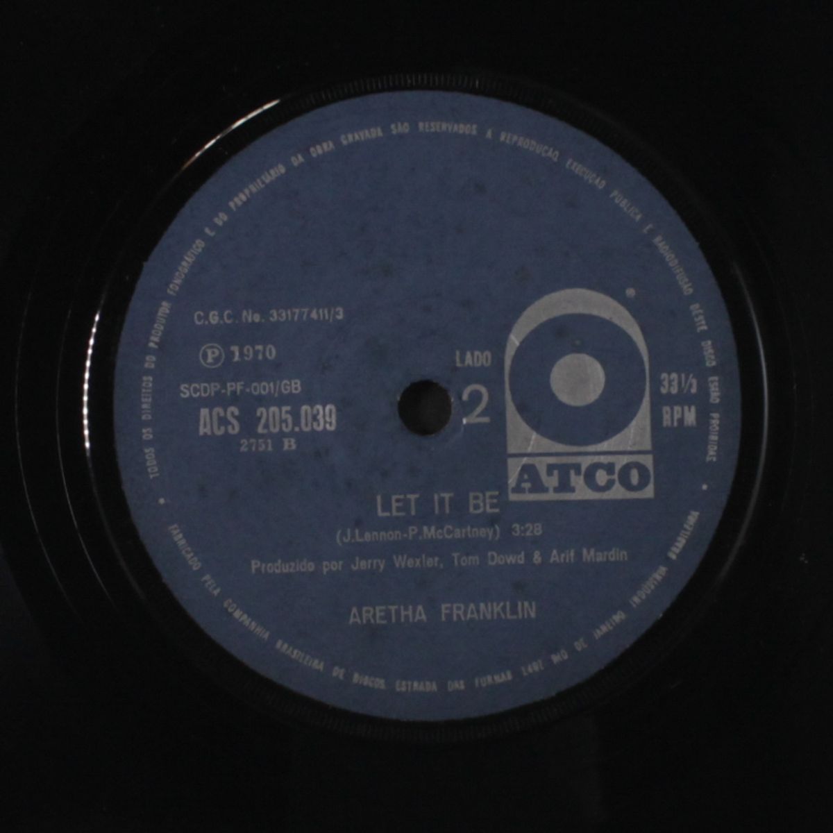 don't play that song / let it be by ARETHA FRANKLIN