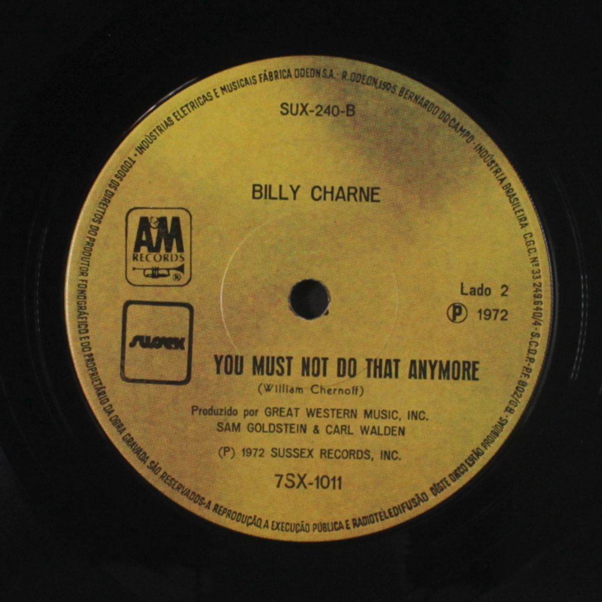 to-ma-ray tom-o-ray / you must not do that anymore by BILLY CHARNE