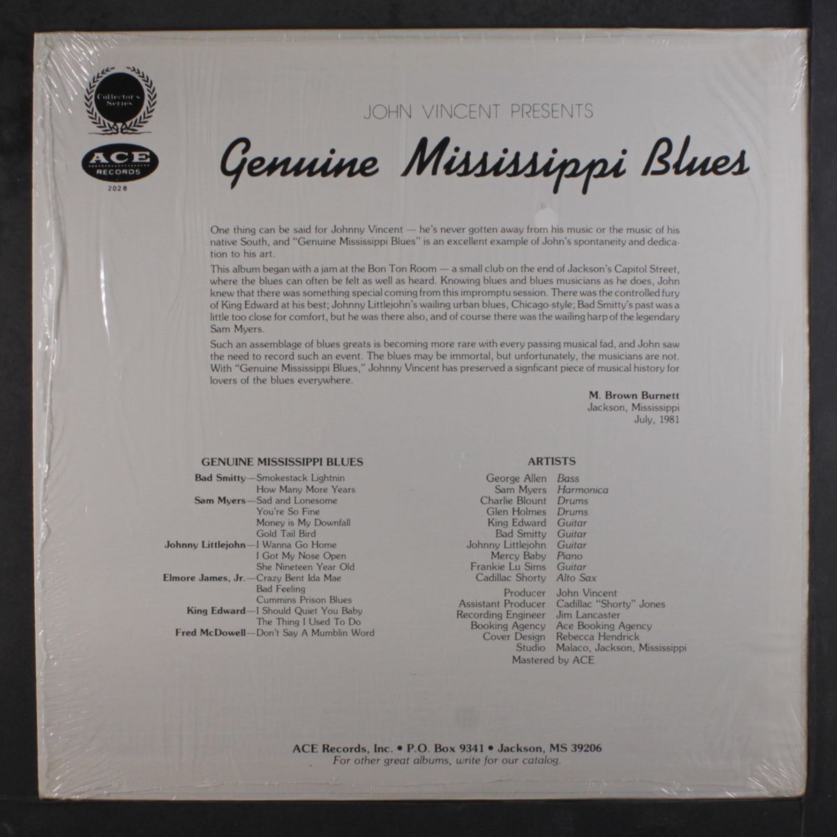 genuine mississippi blues by VARIOUS