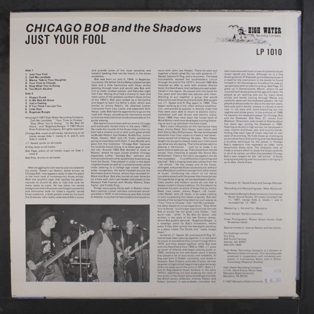 just your fool by CHICAGO BOB