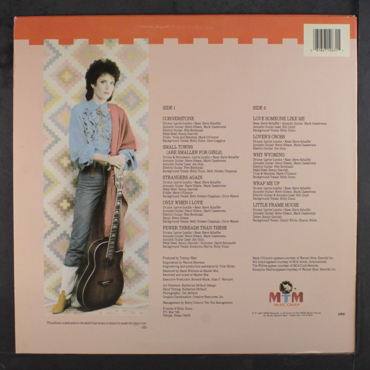 cornerstone by HOLLY DUNN