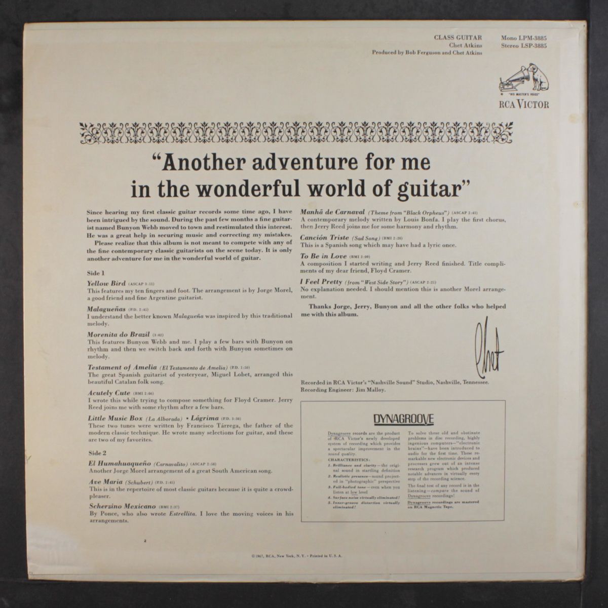 class guitar by CHET ATKINS