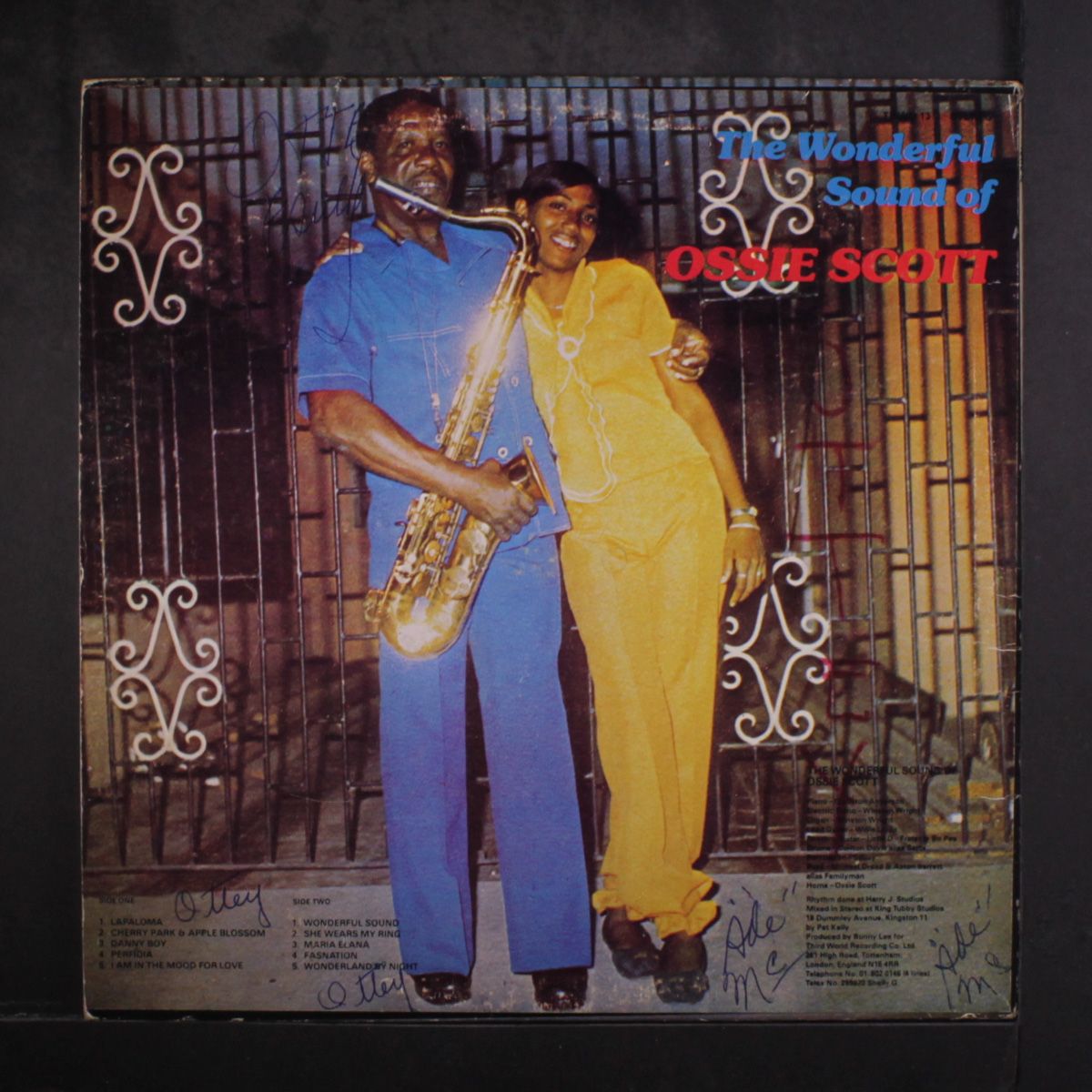 the wonderful sound of ossie scott by OSSIE SCOTT