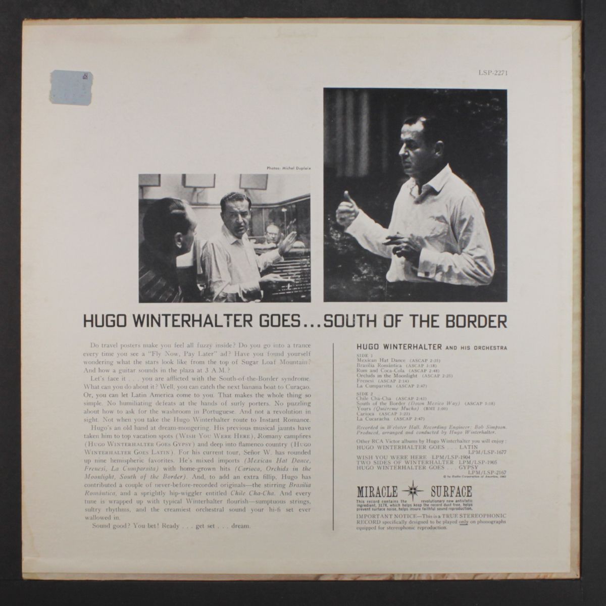 goes...south of the border by HUGO WINTERHALTER