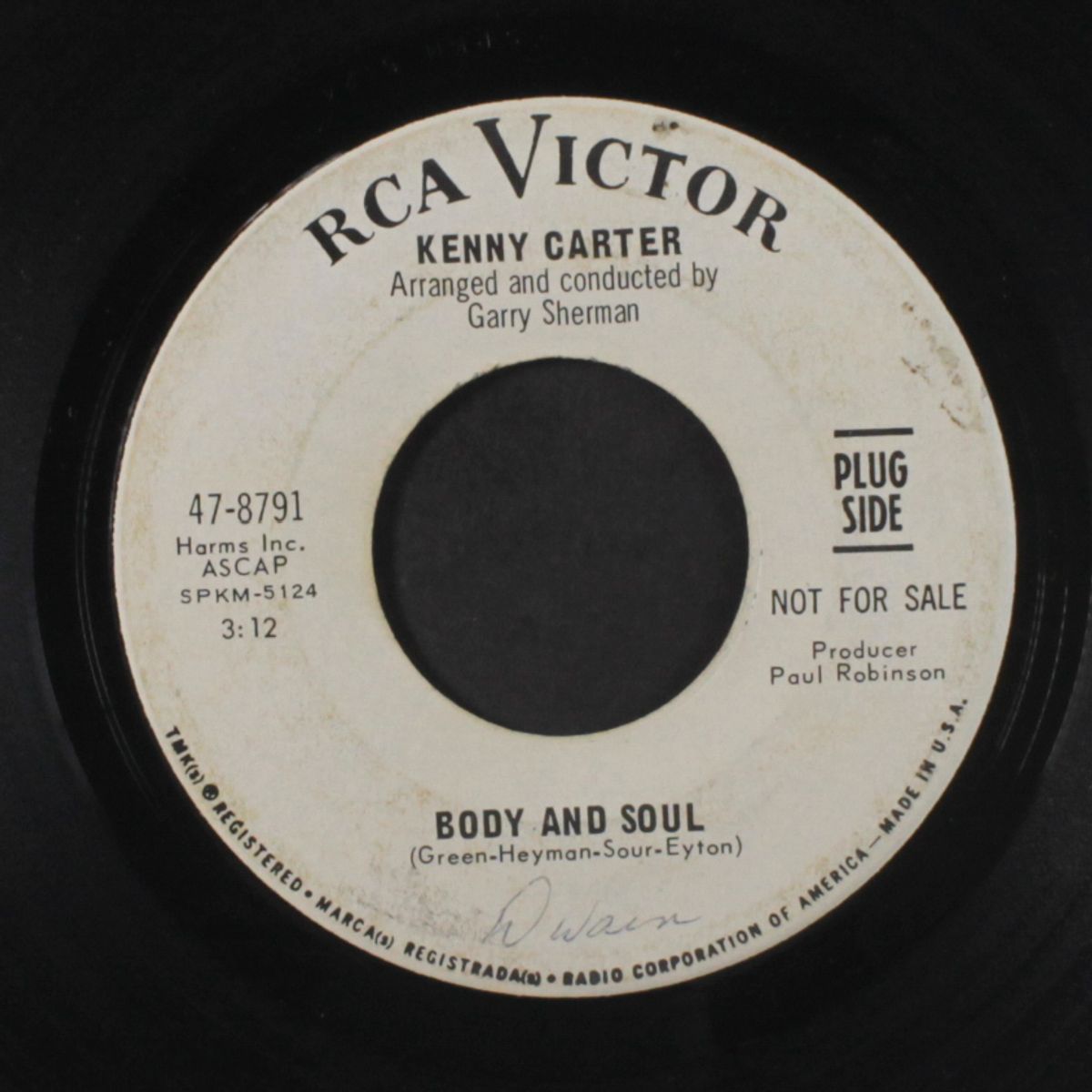 i've gotta find her / body and soul by KENNY CARTER
