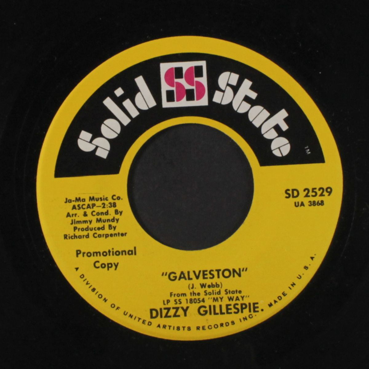 games people play / galveston by DIZZY GILLESPIE