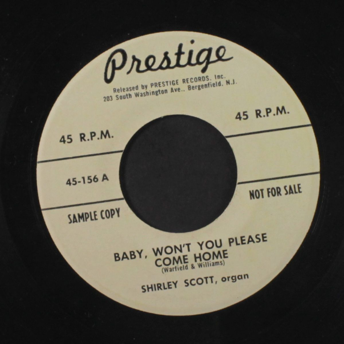 baby, won't you please come home / indiana by SHIRLEY SCOTT