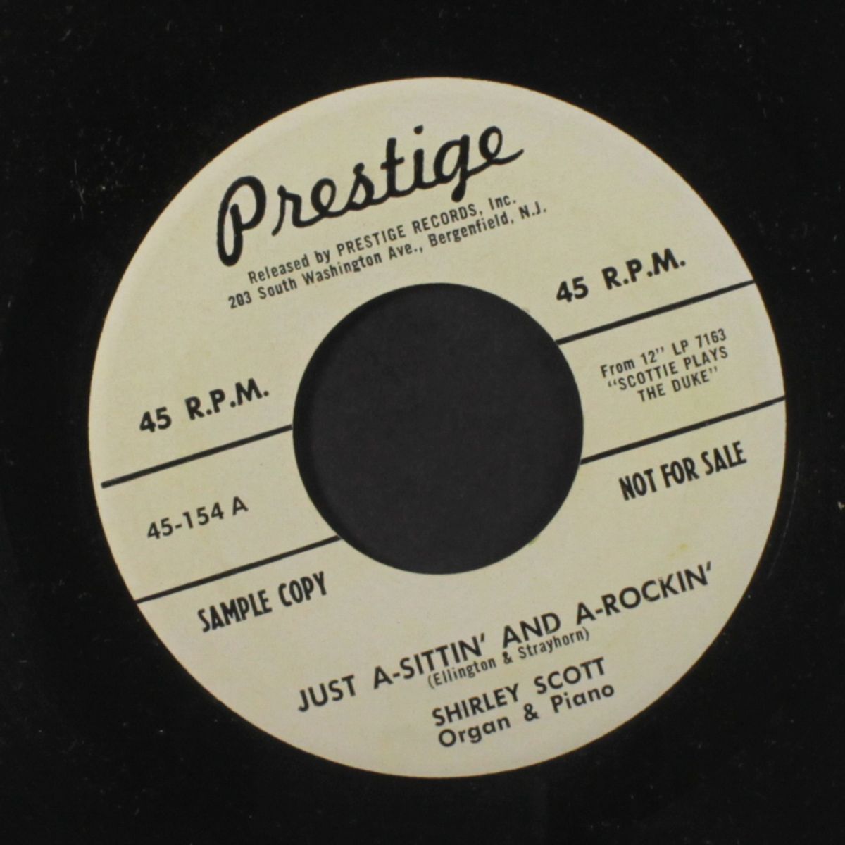 just a-sittin' and a-rockin' by SHIRLEY SCOTT