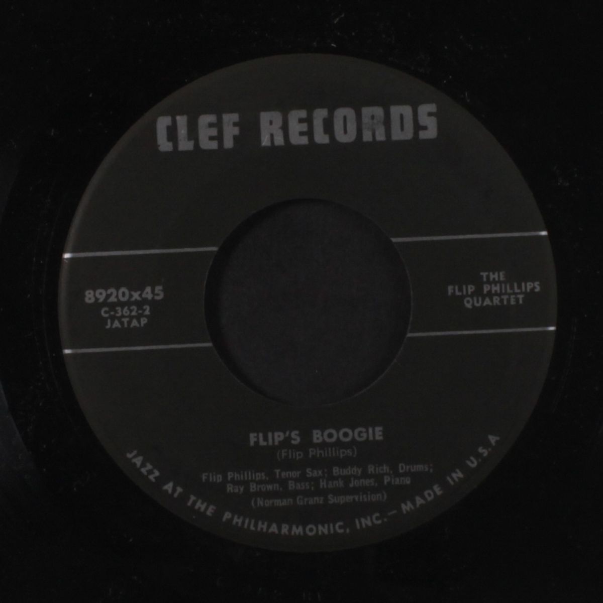 flip's boogie / feelin' the blues by FLIP PHILLIPS