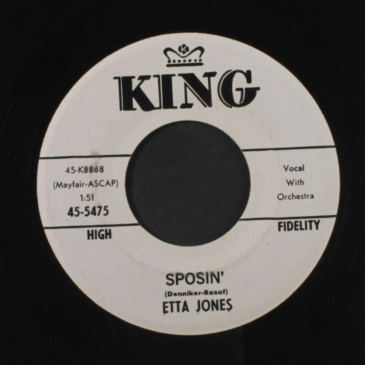 sposin' / since i fell for you by ETTA JONES