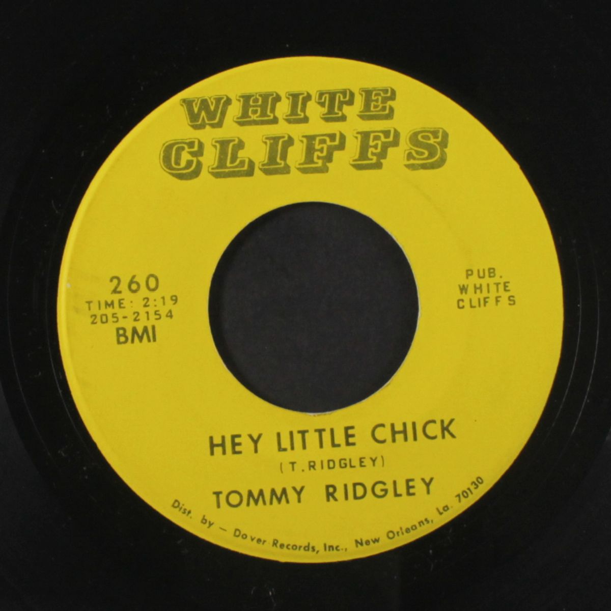 did you tell him / hey little chick by TOMMY RIDGLEY