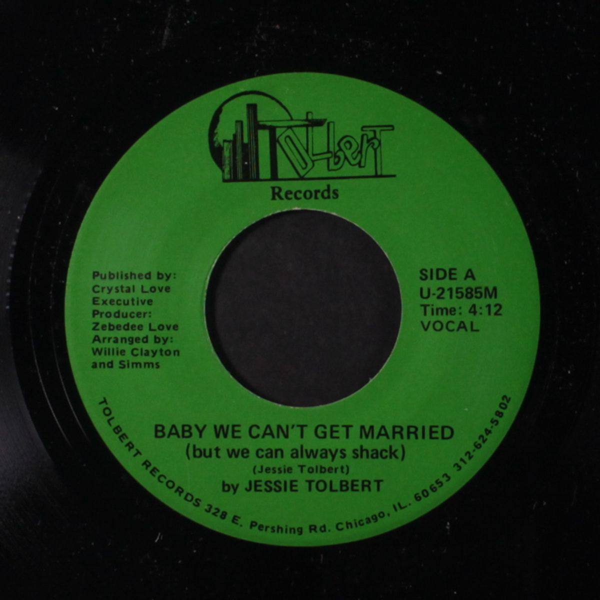 baby we can't get married / instrumental by JESSIE TOLBERT