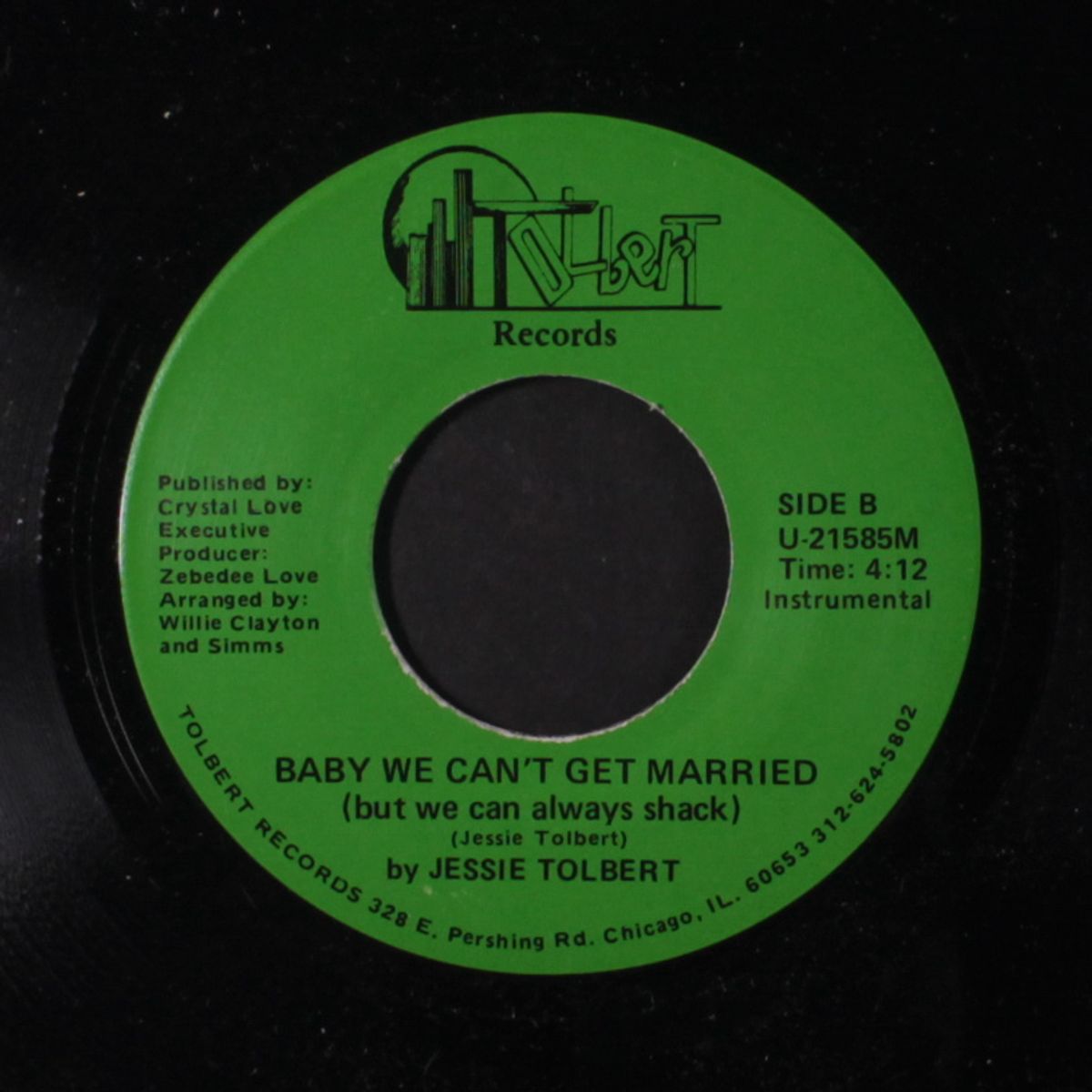 baby we can't get married / instrumental by JESSIE TOLBERT