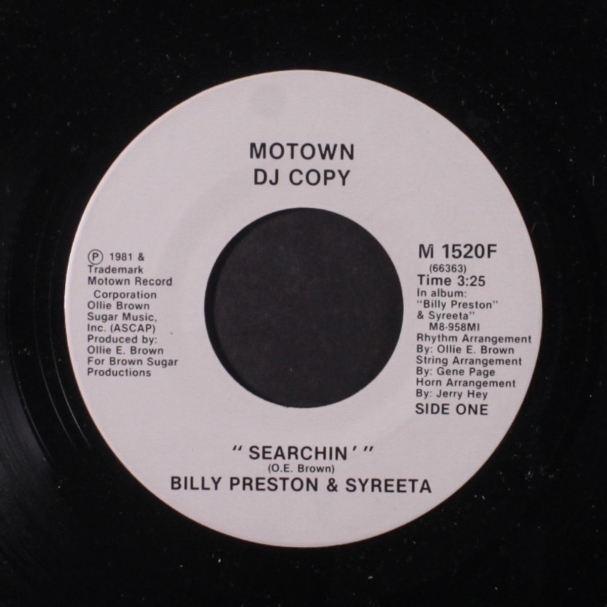 searchin / same by BILLY PRESTON & SYREETA