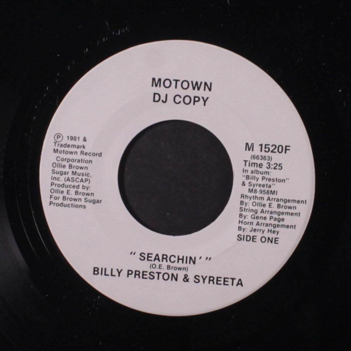 searchin / same by BILLY PRESTON & SYREETA