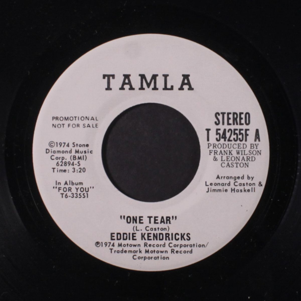 one tear / mono by EDDIE KENDRICKS