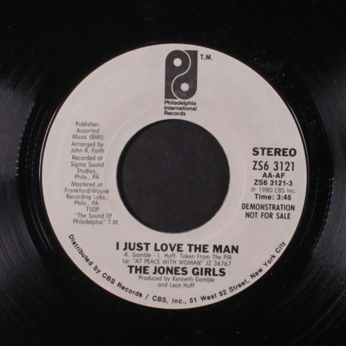 i just love the man / same by JONES GIRLS