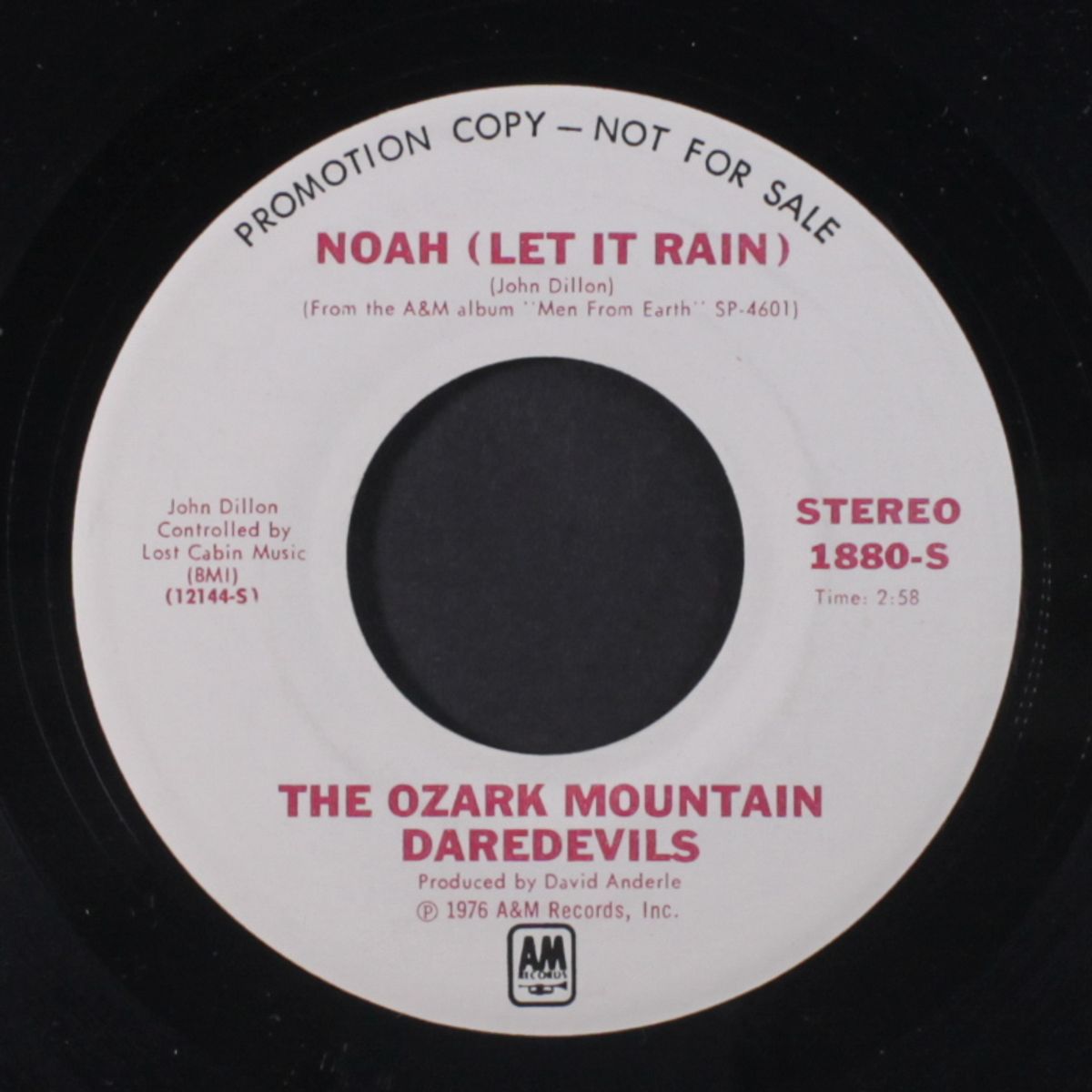 noah (let it rain / mono) by OZARK MOUNTAIN DAREDEVILS