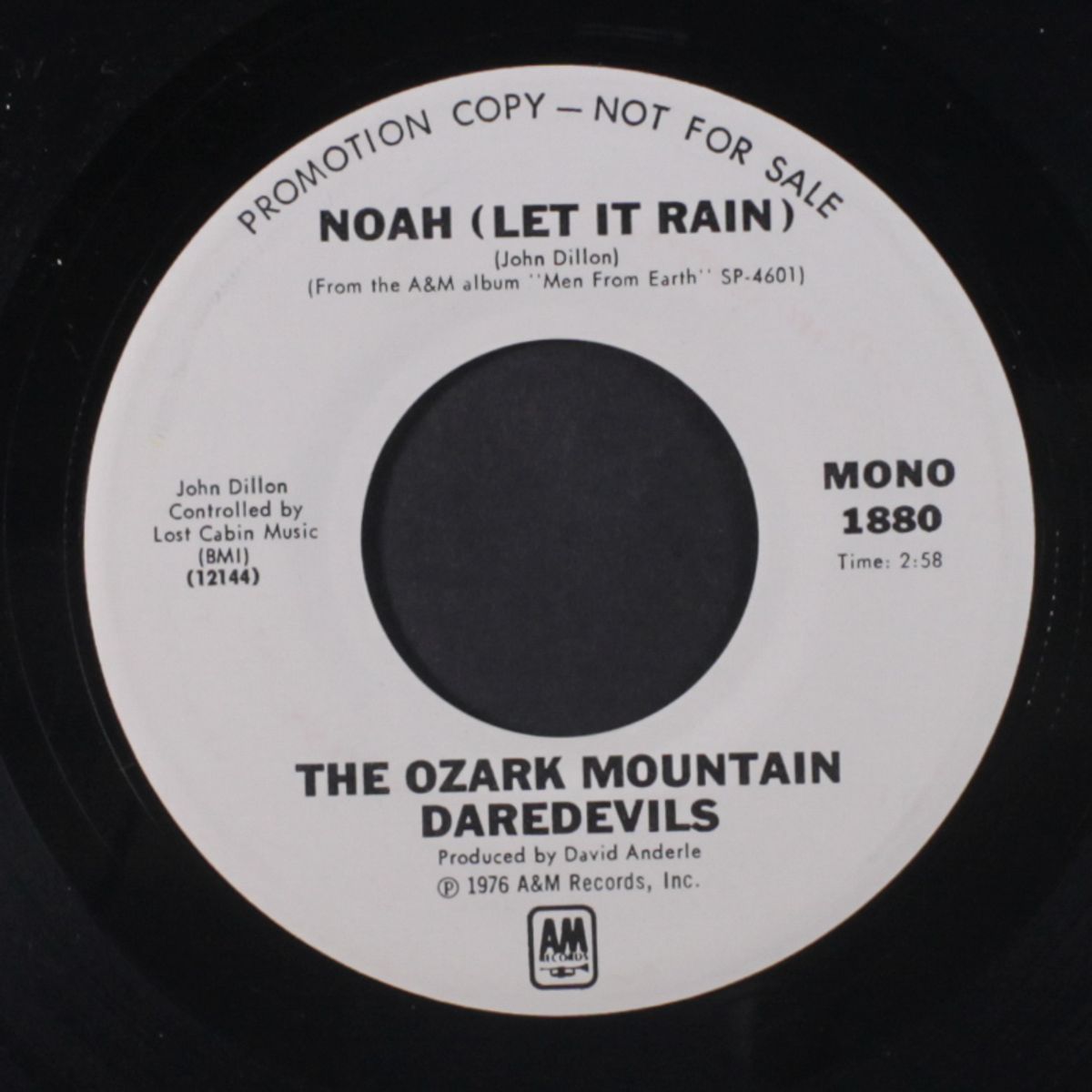 noah (let it rain / mono) by OZARK MOUNTAIN DAREDEVILS
