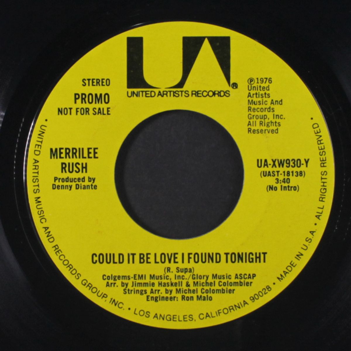 could it be love i found tonight / mono by MERRILEE RUSH