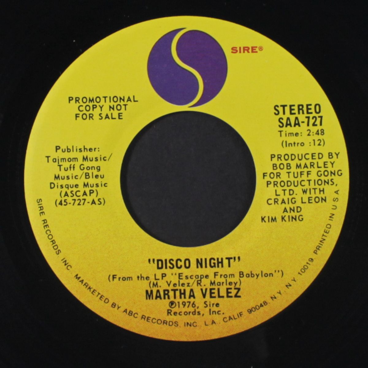 disco night / mono by MARTHA VELEZ