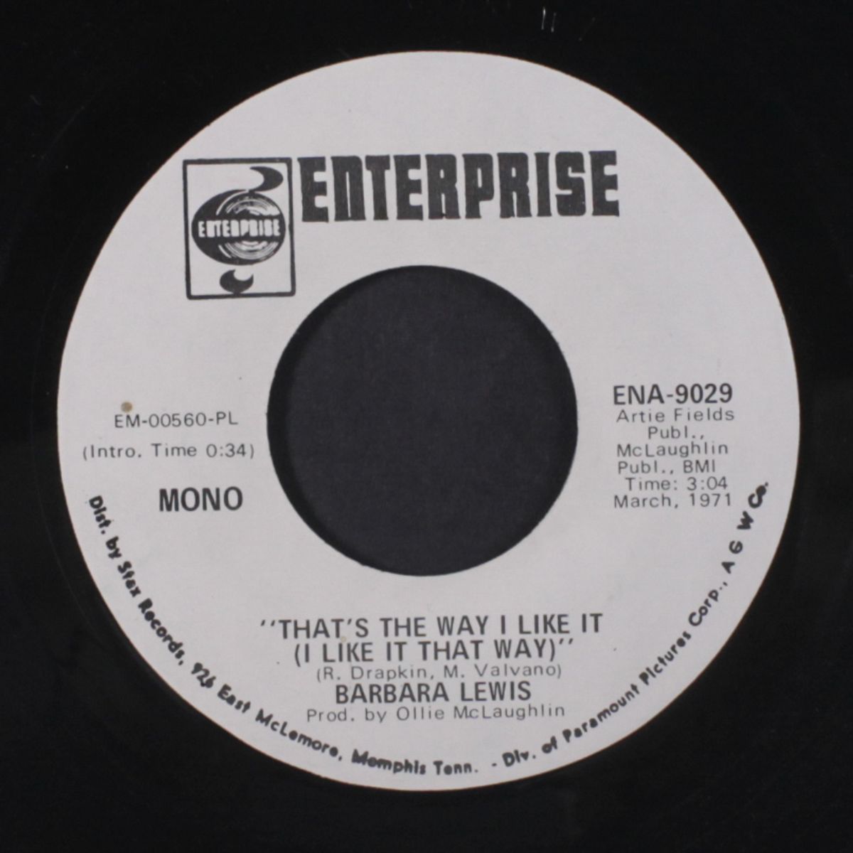 that's the way i like it / mono by BARBARA LEWIS