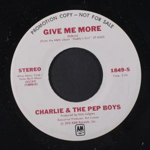 CHARLIE & THE PEP BOYS