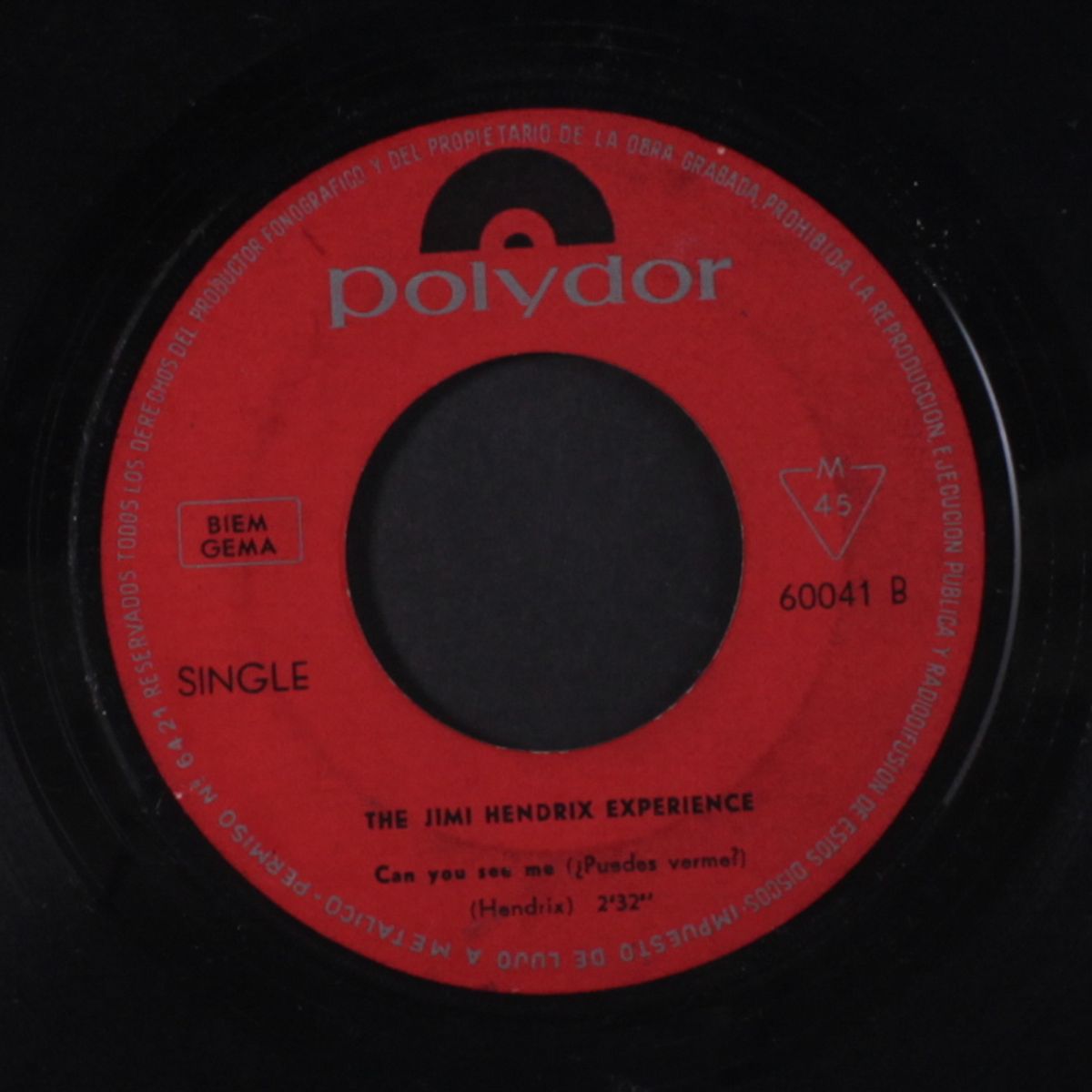 all along the watchtower / can you see me by JIMI HENDRIX EXPERIENCE